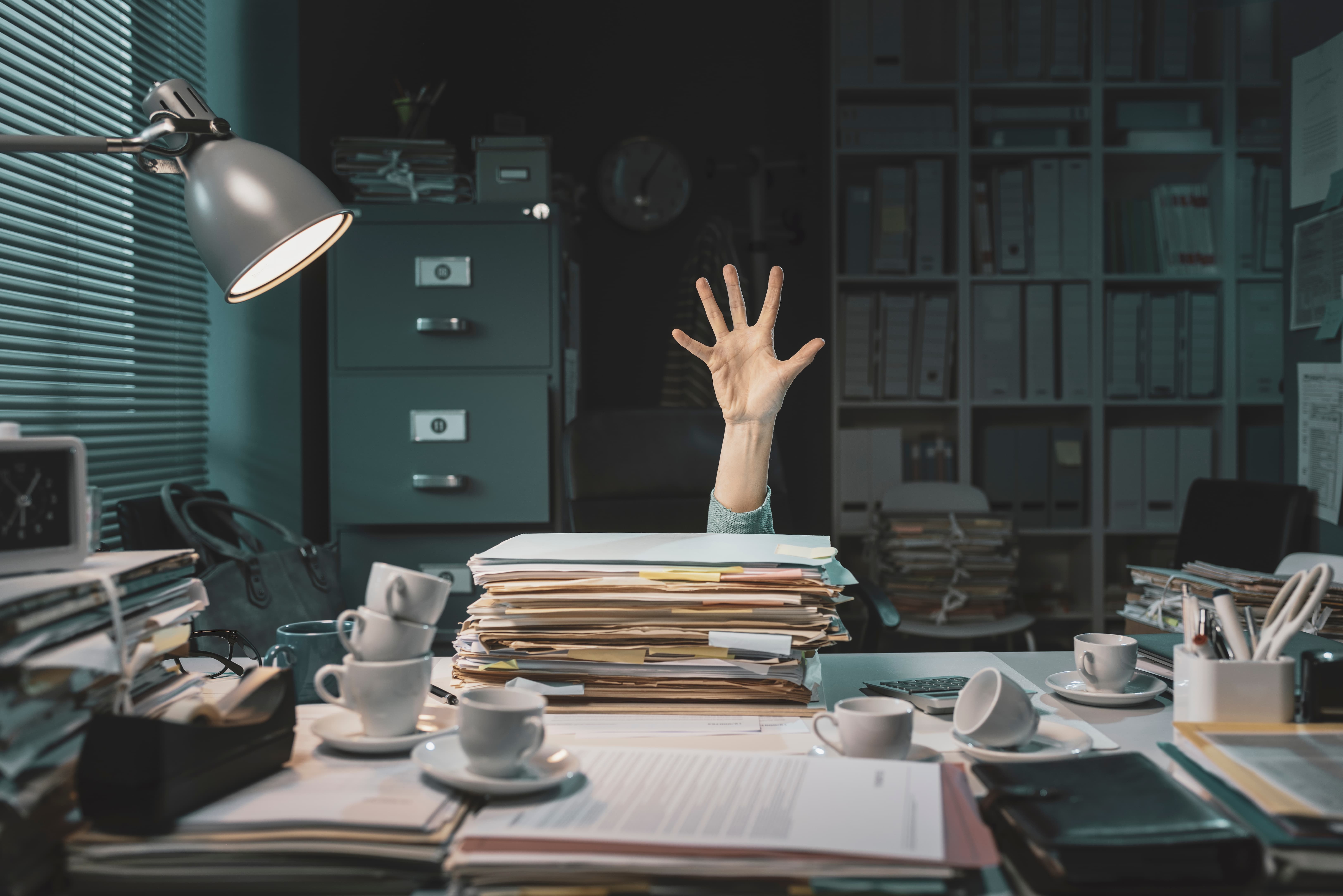 Overwhelmed? God Isn’t!￼